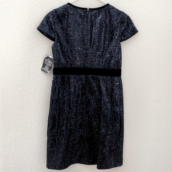 NWT MAJE Sequin Mini Dress with Pockets - Picture 4 of 9